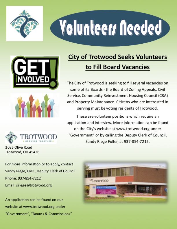 volunteers needed poster