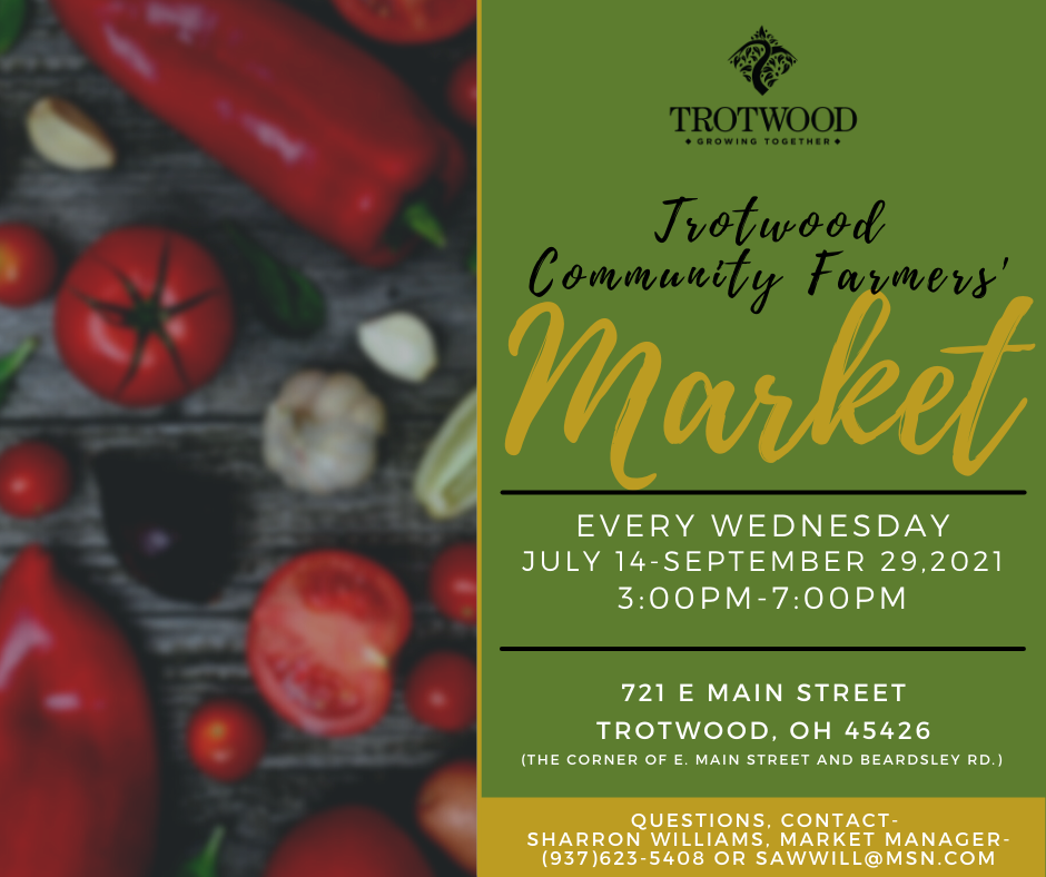 Trotwood Farmers Market flyer